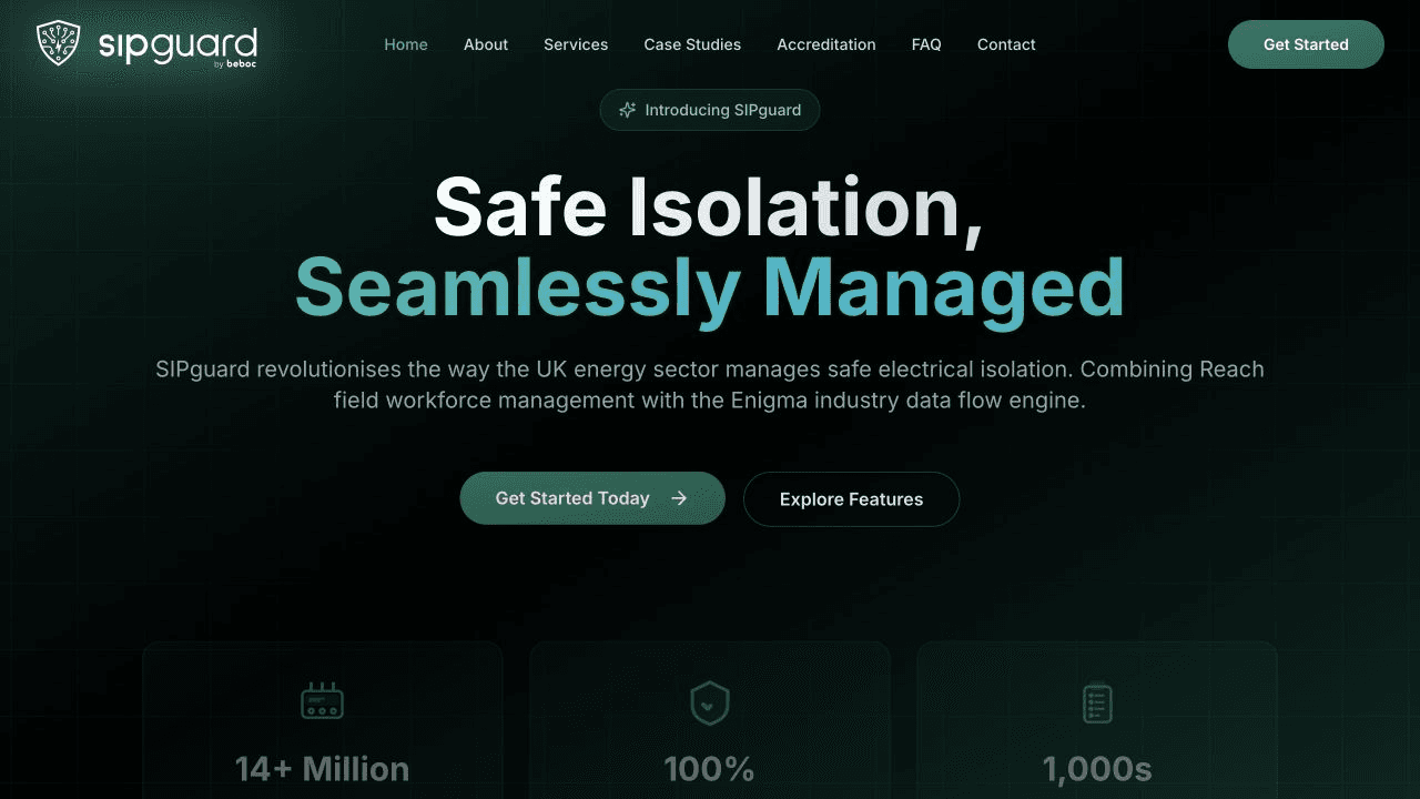 SIPguard live website